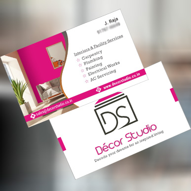 Visiting card printing in ranipet